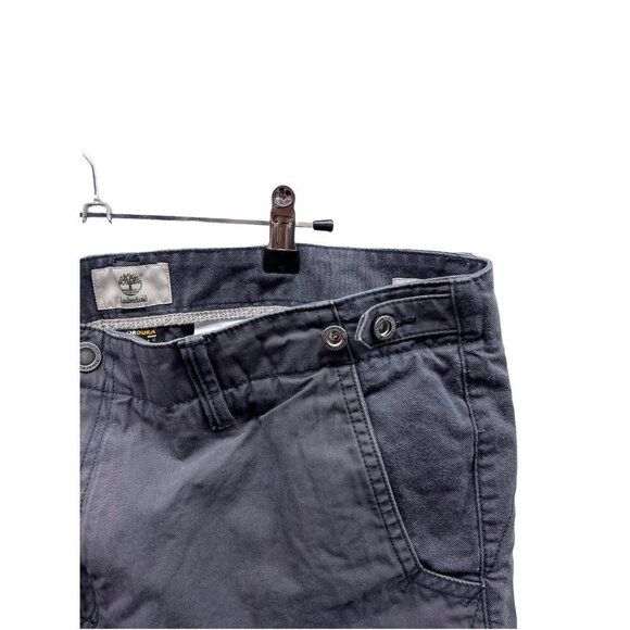 Timberland Classic Fit Gray Shorts Cordura Fabric Size 38 - Picture 3 of 9